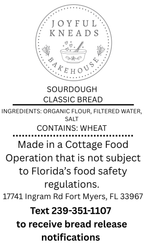 SCOTLYNN CORP: Classic Sourdough Loaf