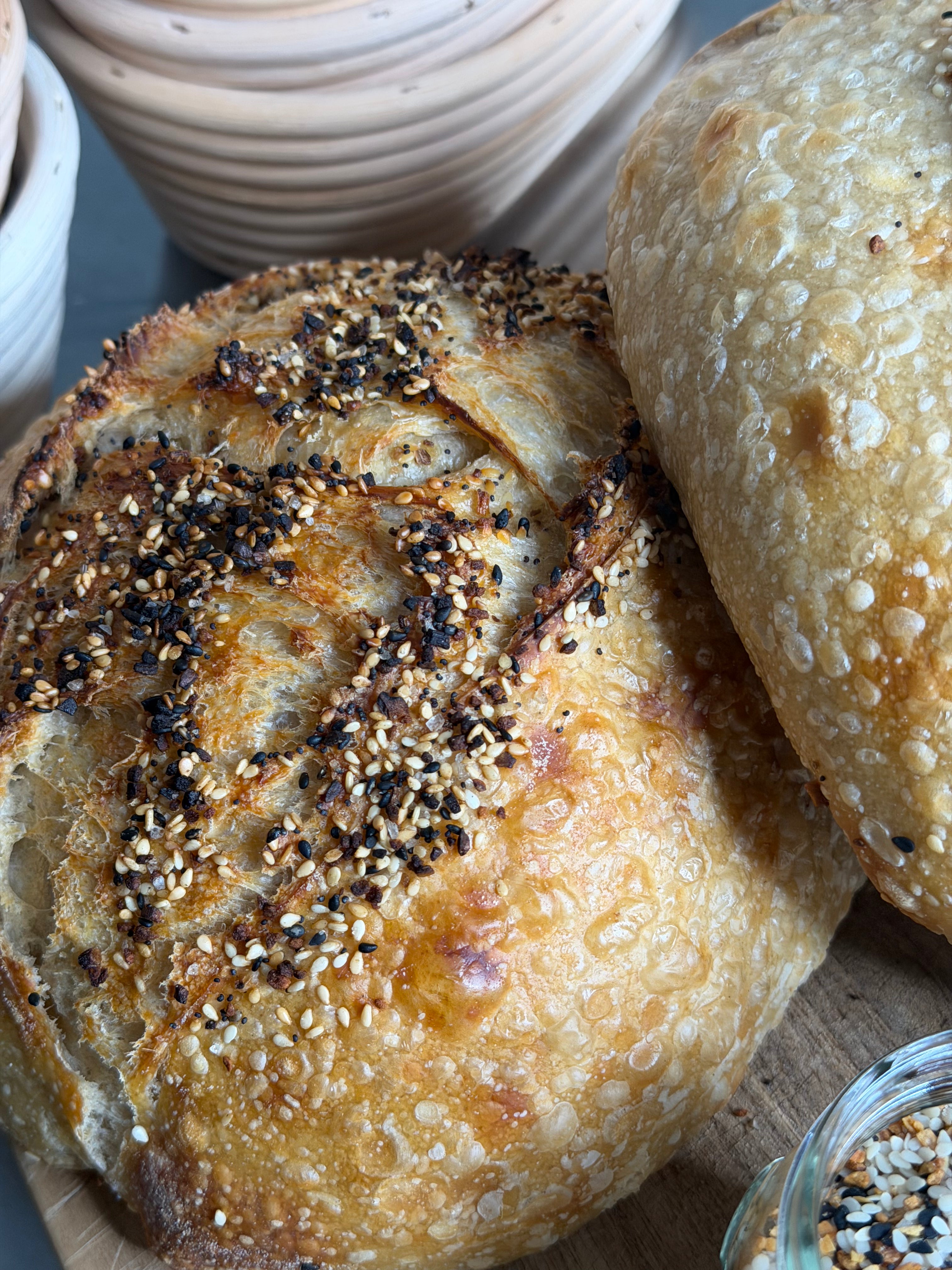 Everything Sourdough Loaf