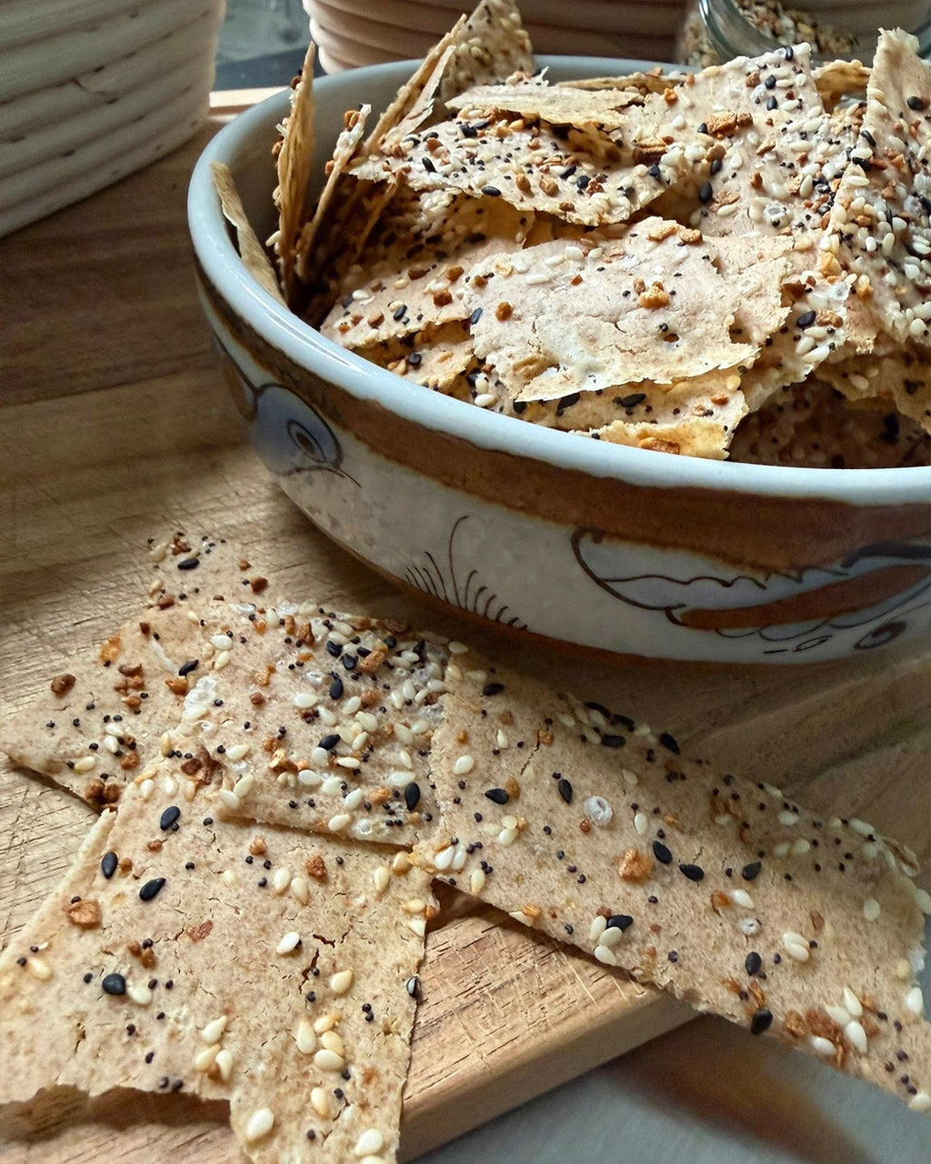 Sourdough Discard Crackers
